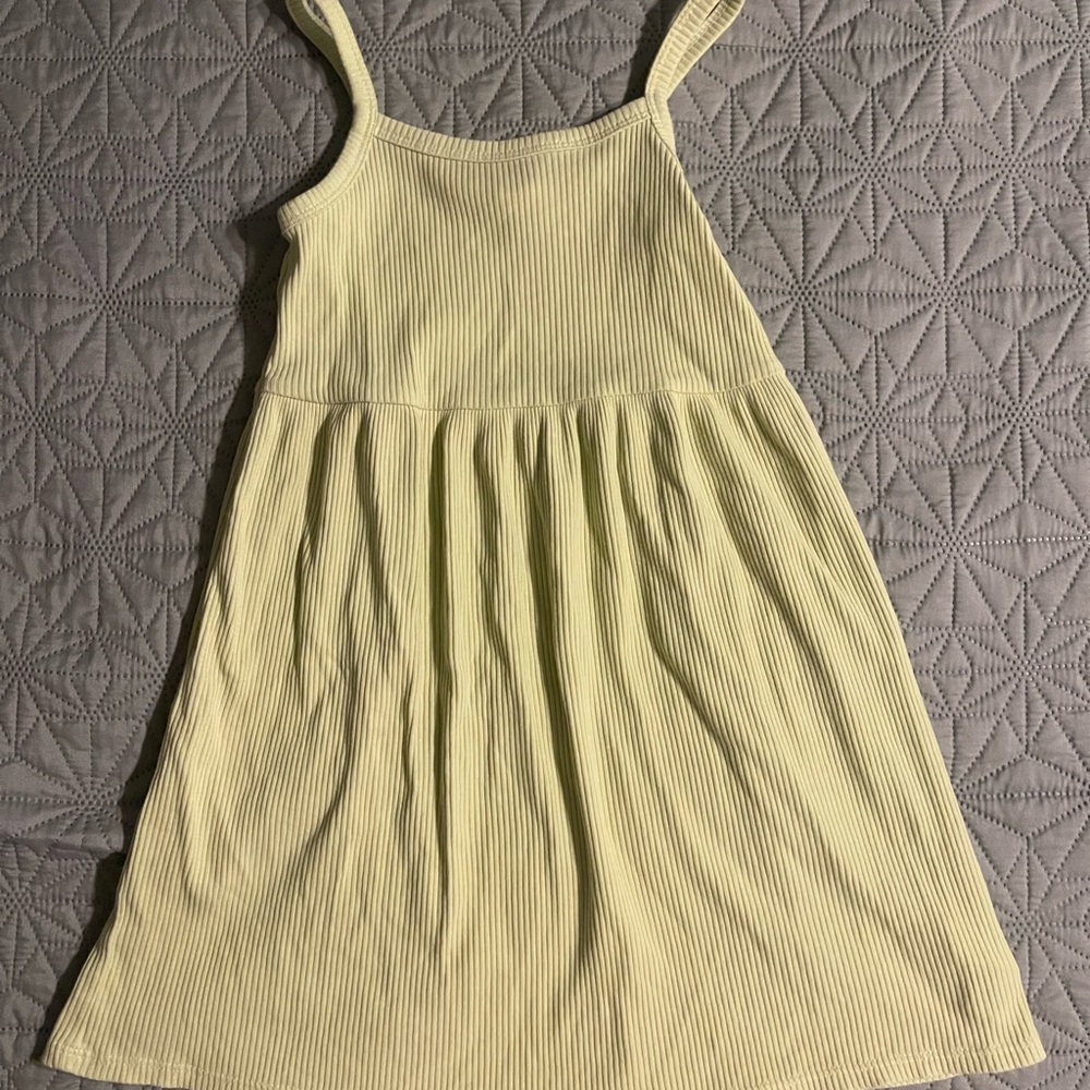 Old Navy Light Yellow Ribbed Top